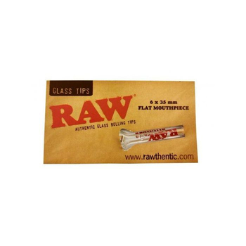 Мундштук RAW Glass Tips Flat - Бренд RAW - Магазин домашних увлечений homehobbyshop.ru