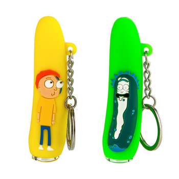 Трубка силиконовая Mini Rick & Morty Chillum - Прикольные товары - Магазин домашних увлечений homehobbyshop.ru